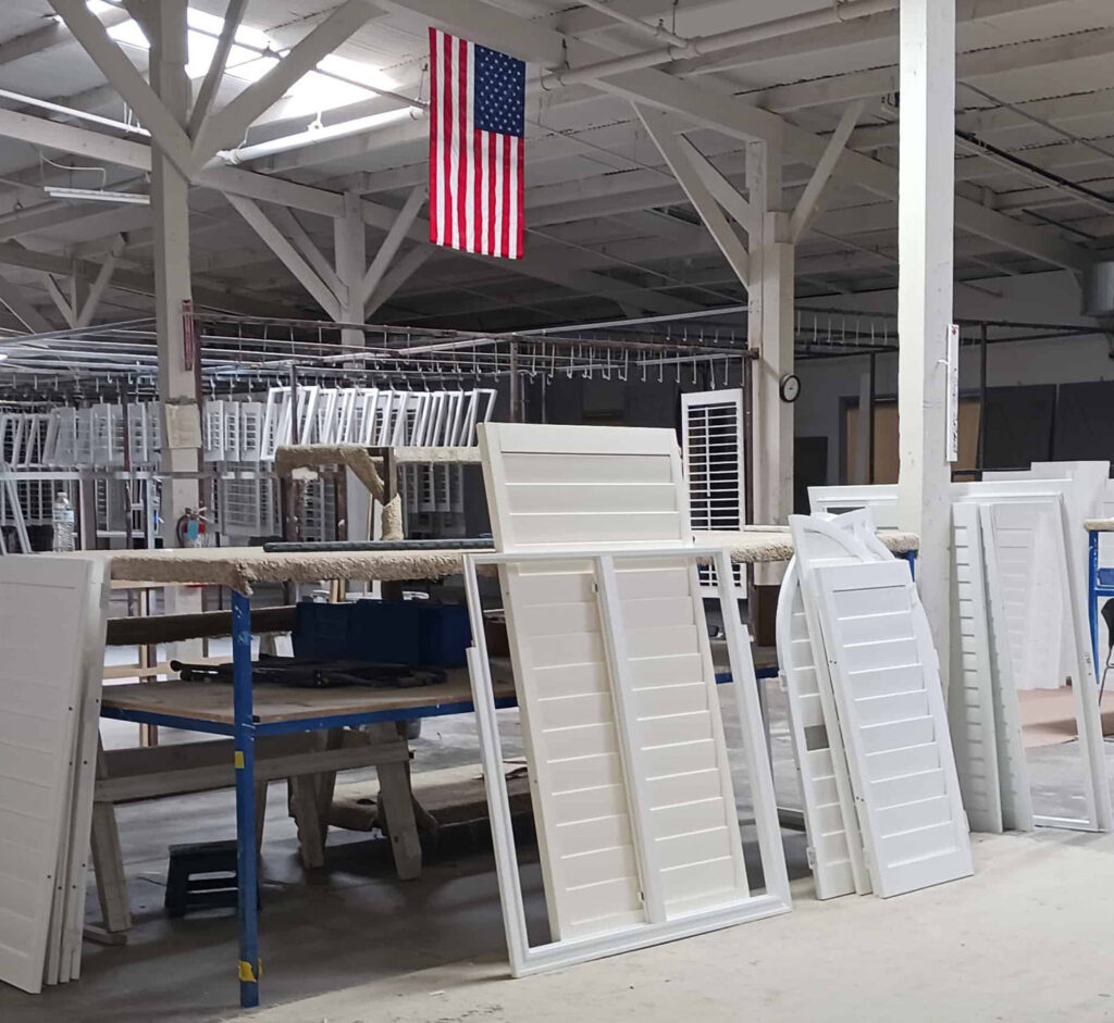 Shutters on the factory floor